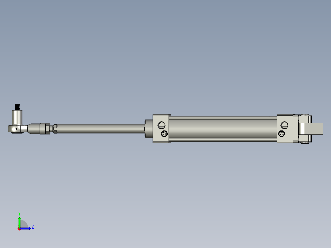 DFTP-02-00-伸缩机构左视图