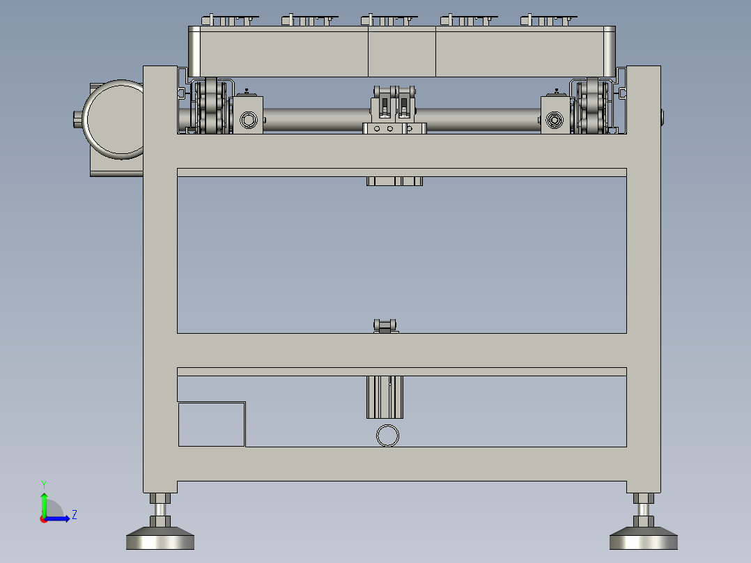 PCBBS-01-00倍速链6米段左视图