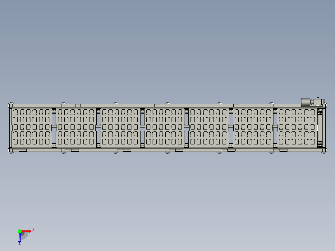 PCBBS-01-00倍速链6米段俯视图