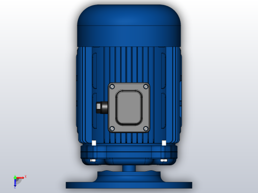 电机-112м2 7.5 kW俯视缩略图