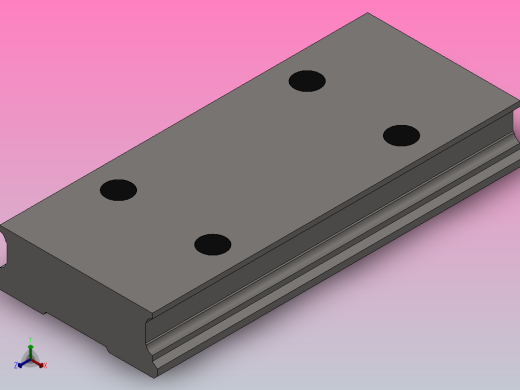 带塑料孔盖的滚珠导轨BNS[BNS R1675 204 31 156mm]