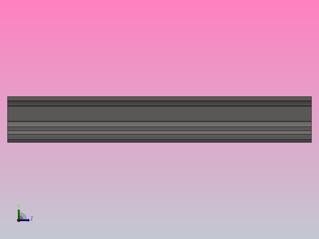 带塑料孔盖的滚珠导轨BNS[BNS R1675 204 31 156mm]左视图