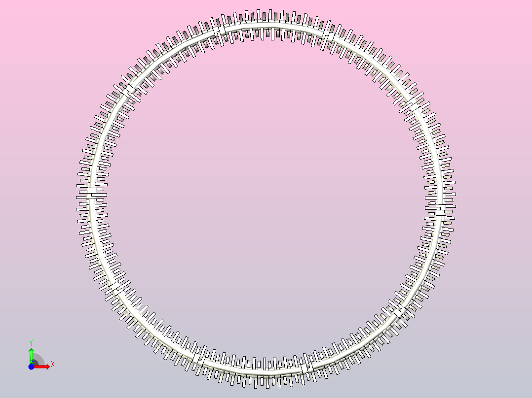 剃刀铁丝围栏CBT-65前视图