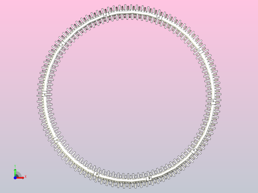 剃刀铁丝围栏CBT-65前视缩略图