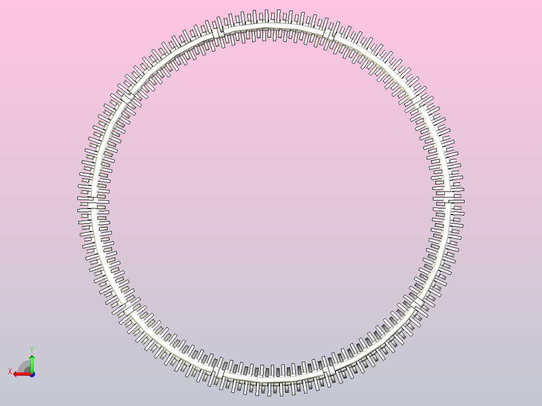 剃刀铁丝围栏CBT-65后视图