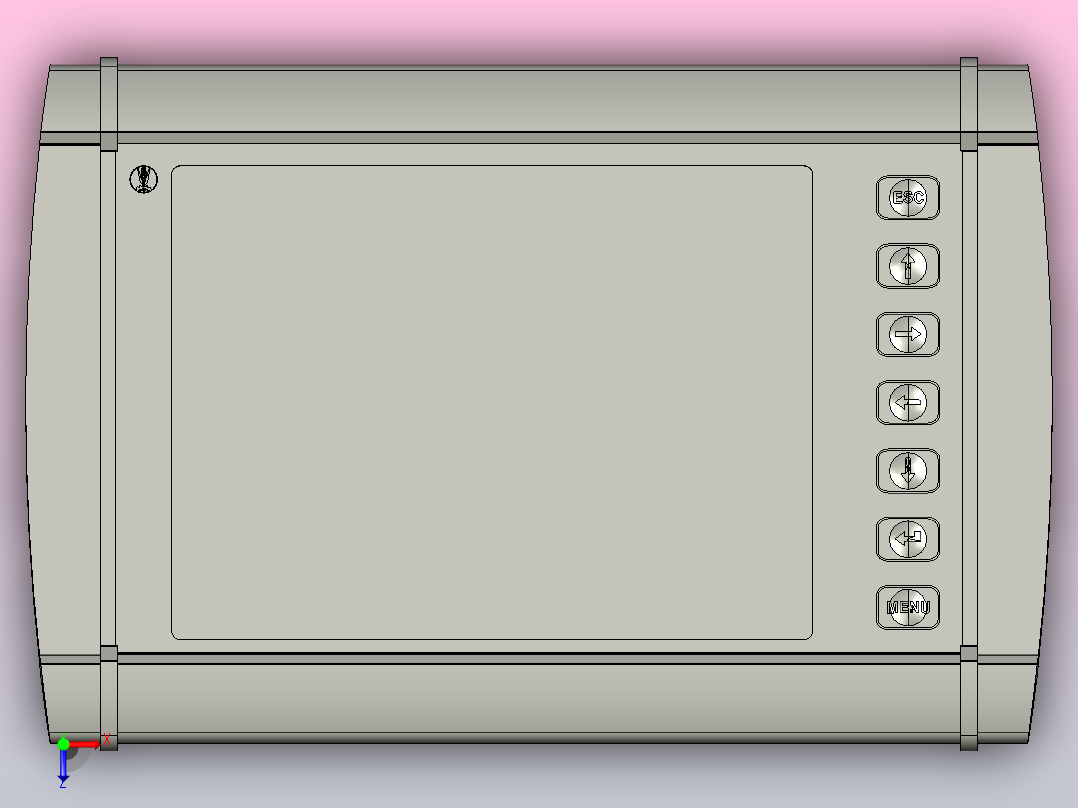 显示控制台俯视图