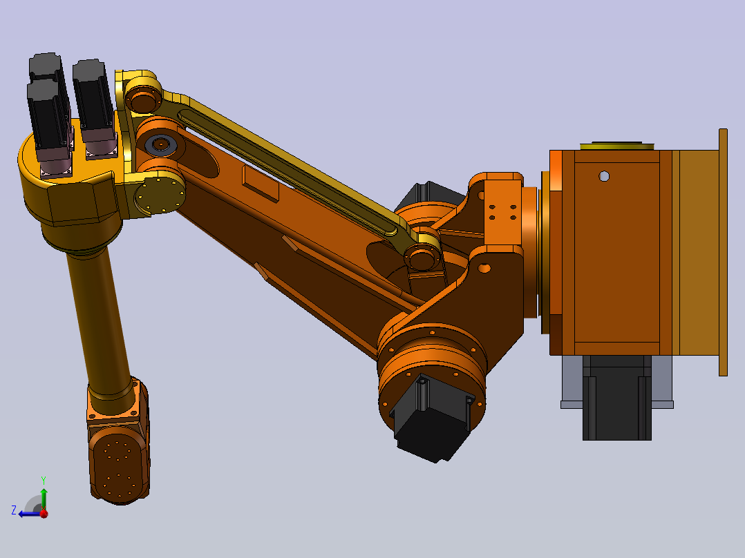 CHX-3装配图右视图