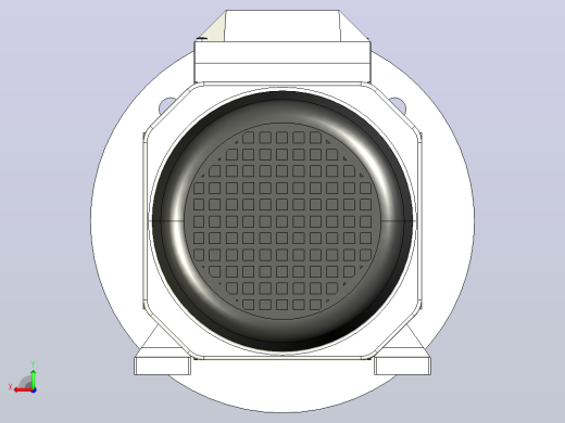 IM B35 H80-180(YE2、YE3)通用电机[YE3-80M2-4-B35]后视缩略图