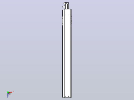日规模组半封闭丝杆TPA-HNR-220D-3210C-L1650-M-C-P1K-N3俯视缩略图