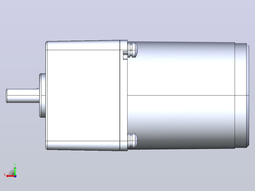 40W90mm感应电动机[5IK40GN-HT-5GN9K]后视图