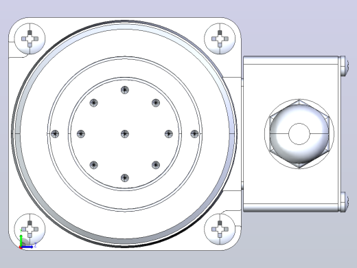 40W90mm感应电动机[5IK40GN-HT-5GN9K]左视缩略图