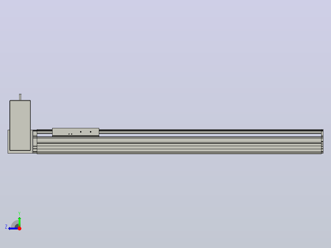 MT136BT半封闭皮带滑台[MT136BT.L100.600.RU.M40.C3]右视图
