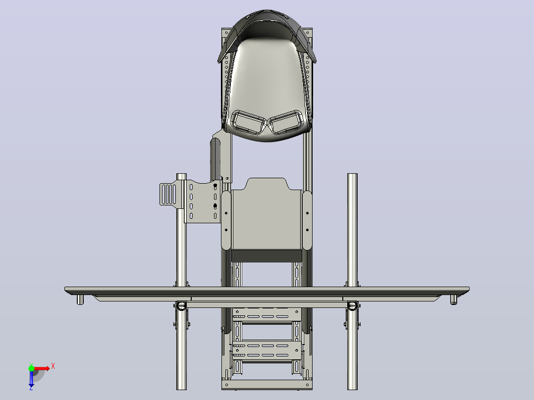 F1游戏模拟器俯视图