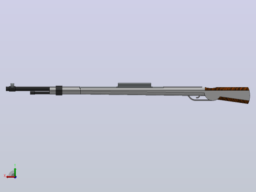 kar98配备8倍范围狙击枪后视缩略图