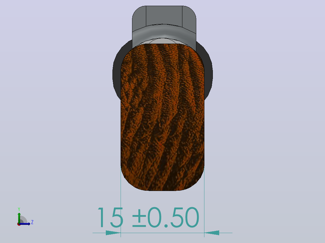 kar98配备8倍范围狙击枪左视图