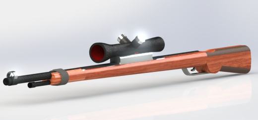 kar98配备8倍范围狙击枪缩略图
