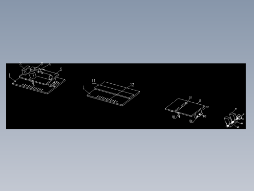 金属件加工用夹持机构