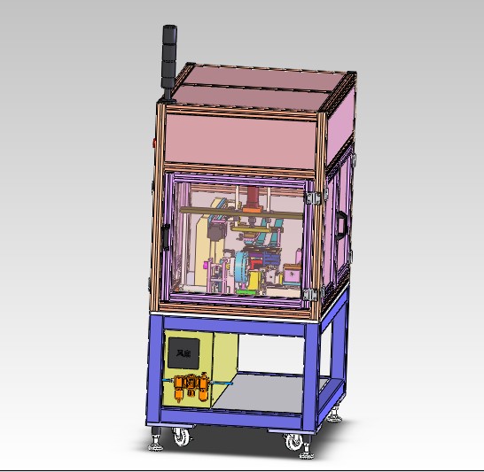 弯针自动包装机3D图纸H354 G261 非标自动化机械3D图纸设计