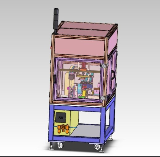 弯针自动包装机3D图纸H354 G261 非标自动化机械3D图纸设计缩略图