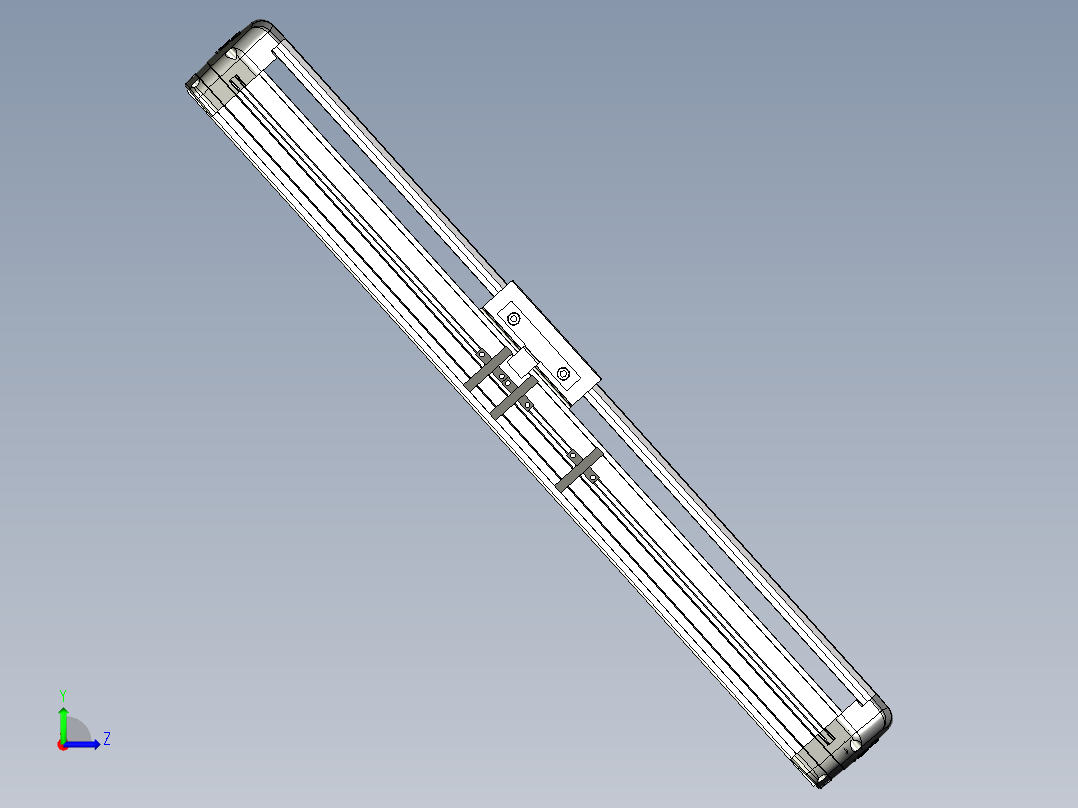 Toyo东佑达直线模组-ETH13-250-M+煞車左视图