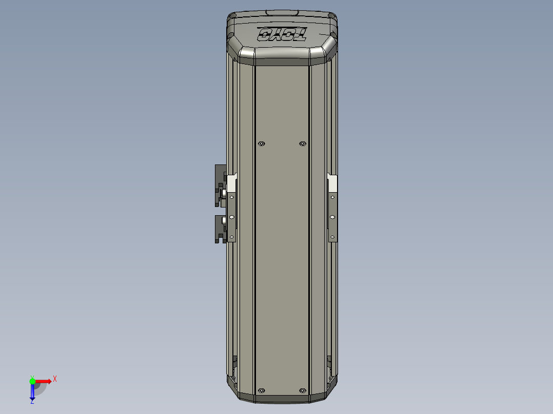 Toyo东佑达直线模组-ETH13-250-M+煞車俯视图