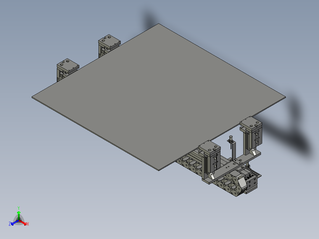 PCB板前制程洗板夹取－机械手