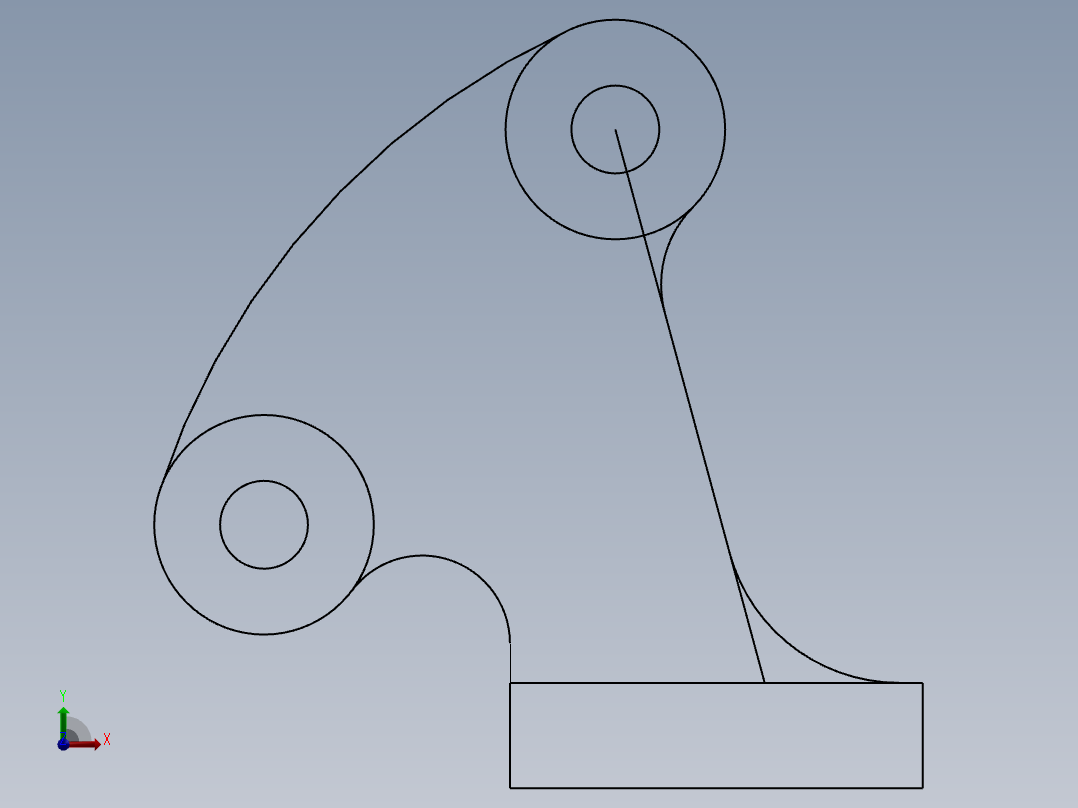 SW建模练习题-practice 17前视图