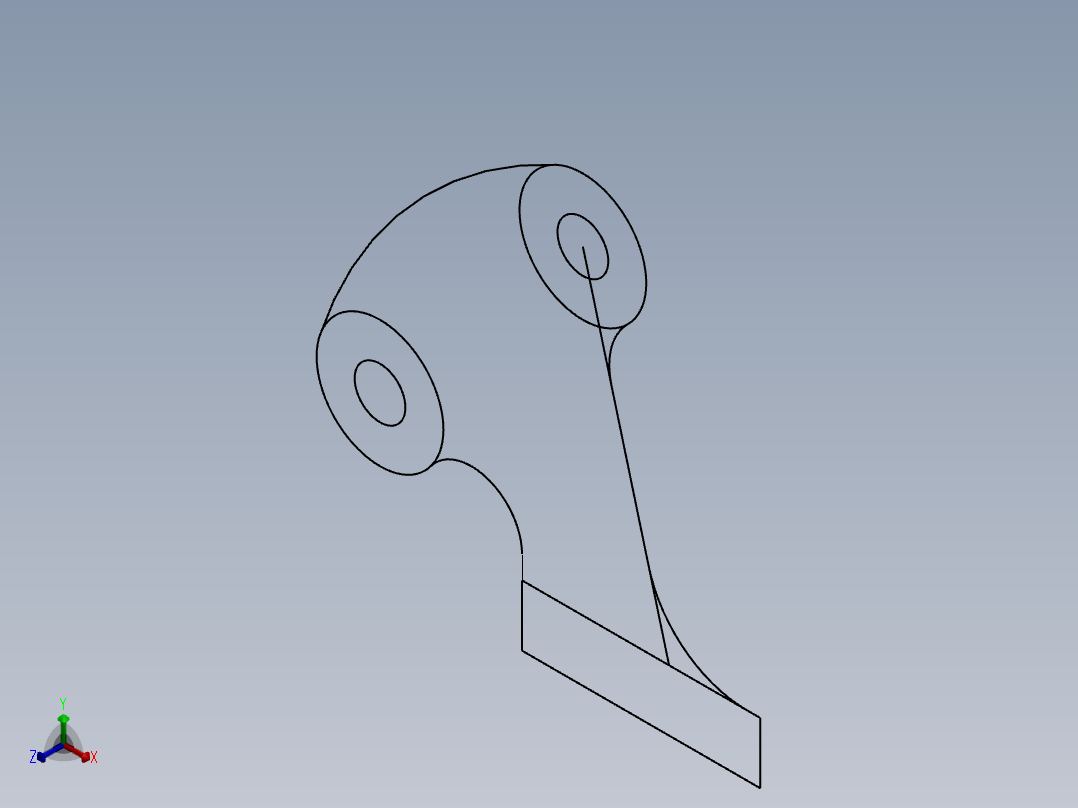 SW建模练习题-practice 17正等轴测图