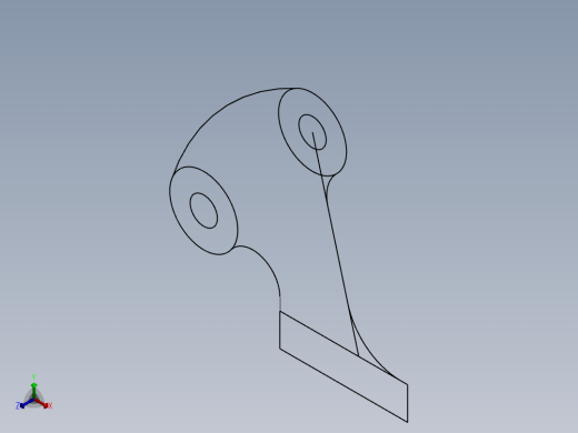 SW建模练习题-practice 17正等轴测缩略图
