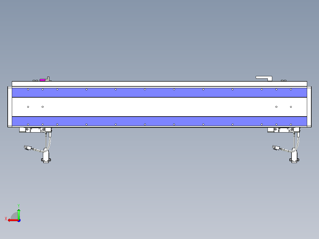 威洛博VL系列3d模型模组2VL14S1Y-S700后视图