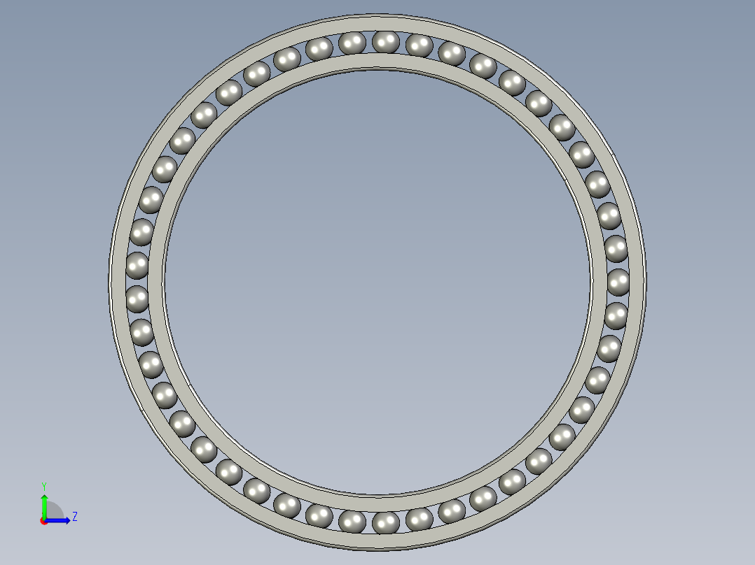 深沟球轴承61830左视图