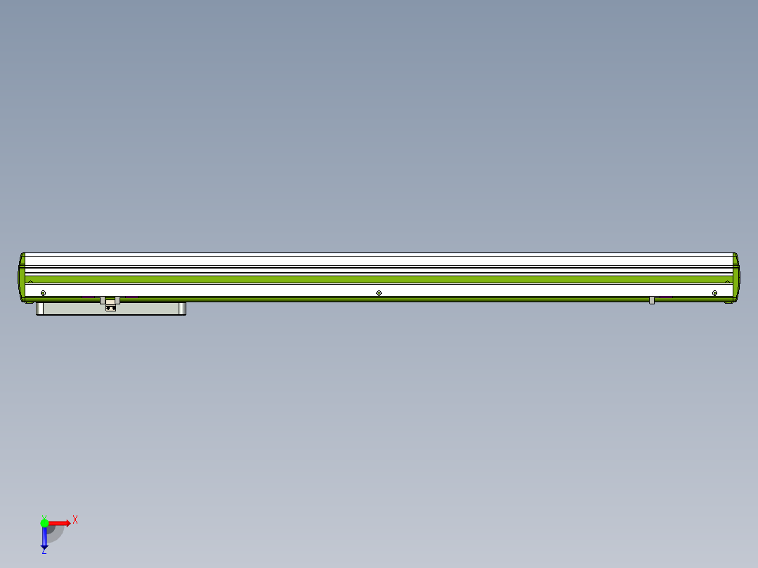 威洛博LC系列3d模型模组LC14S2Y-S750俯视图