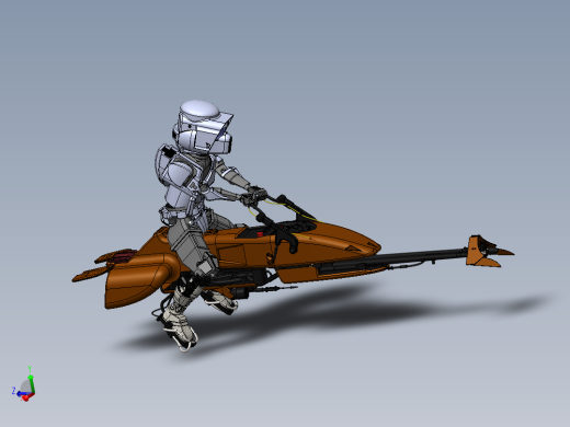 斯考特骑兵自行车星球大战