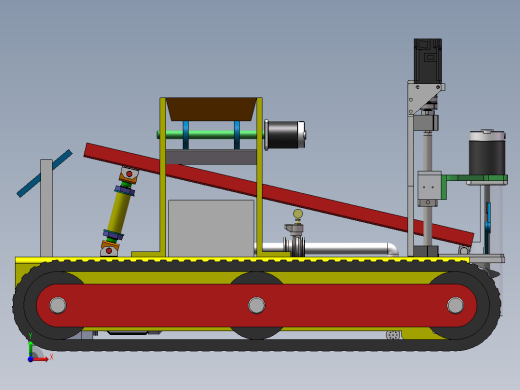 树苗种植机前视缩略图
