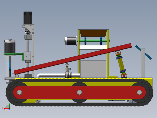 树苗种植机后视缩略图