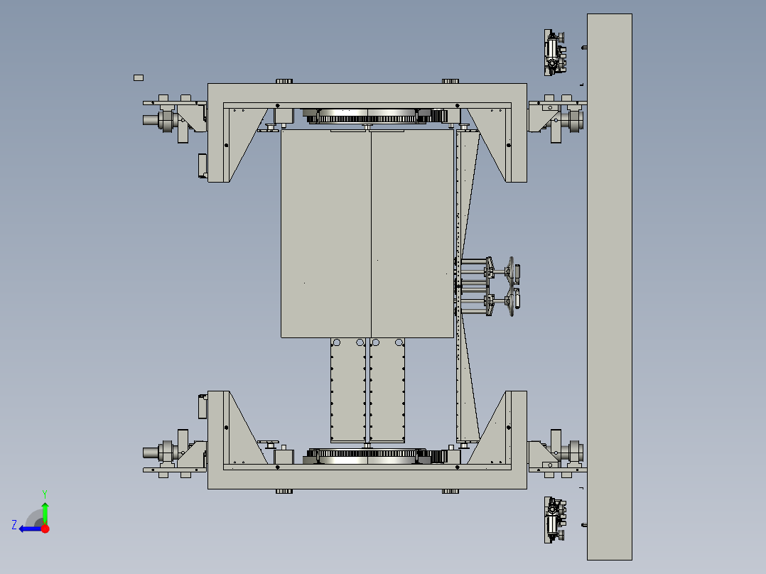 黑体仿室外测试机右视图