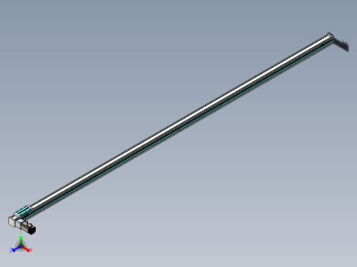 欧规系列-LB6A-L130-S3400-BL-ZP40-C3正等轴测缩略图