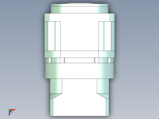 直齿孔PLX220-L2 35-114.3-200-M12.stp俯视缩略图