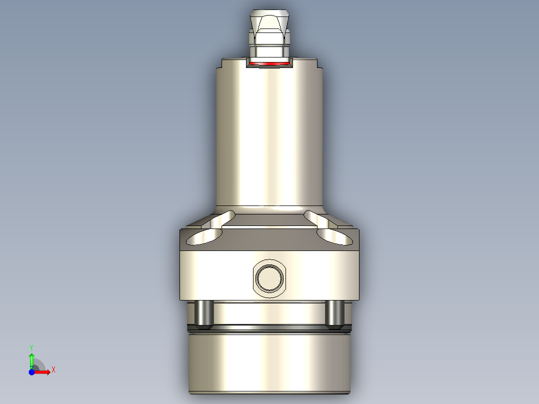 KOSMEKSFA1000-M2A-090-H50多系列多零件图纸模型多系列多零件图纸模型前视图