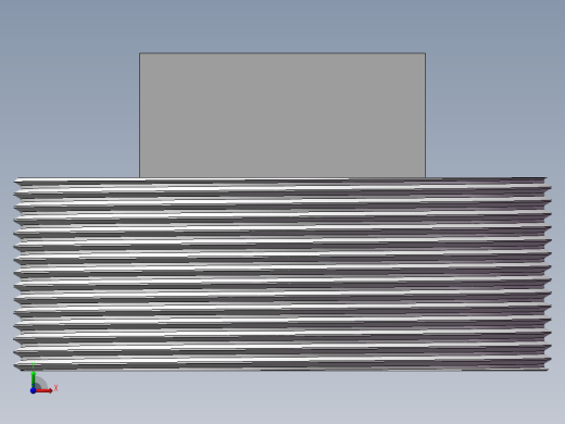 四角塞头 DN80前视缩略图