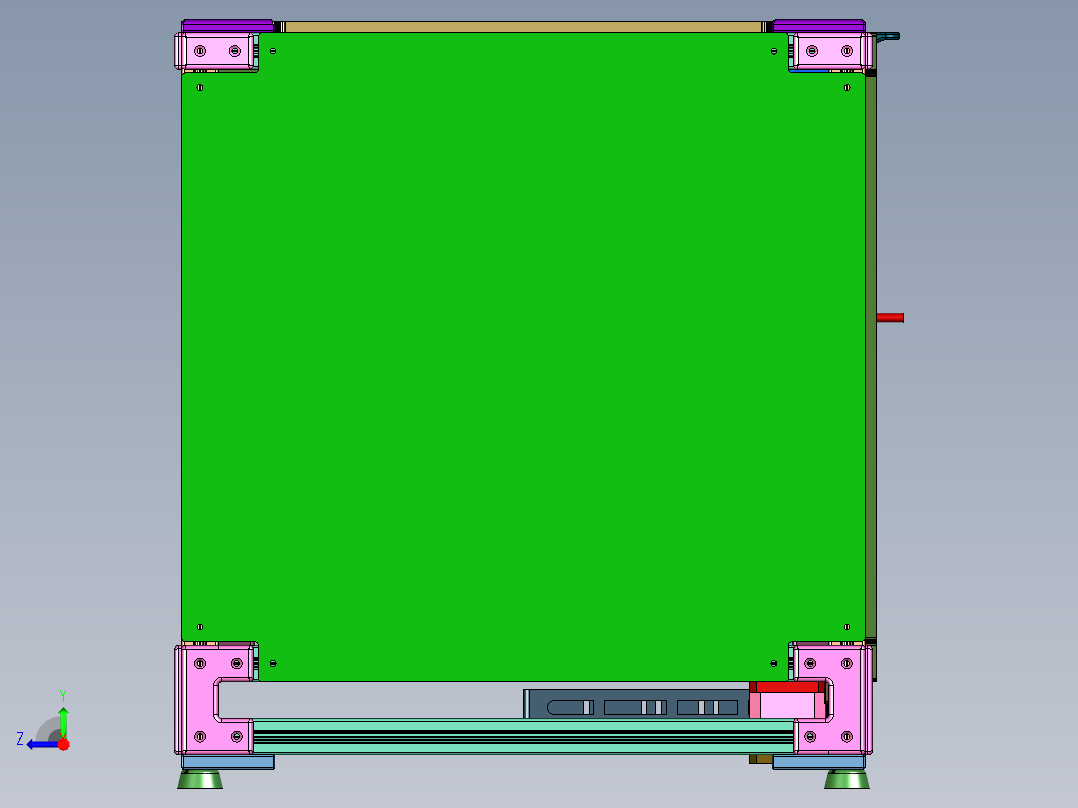工业级精准三维立体Ultimaker2打印机右视图
