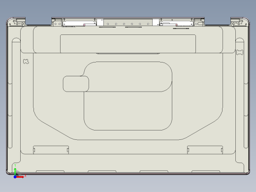 BAZ80-A-笔记本CNC工装夹具三维模型CNC7前视缩略图