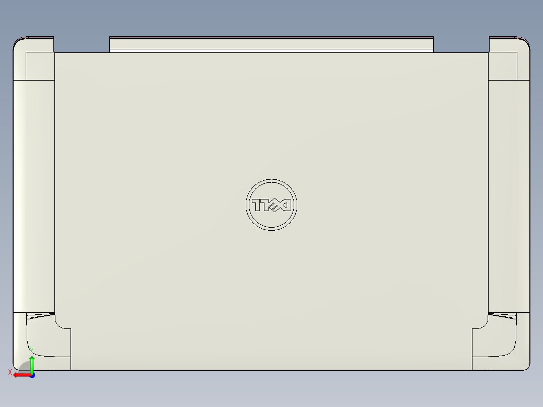 BAZ80-A-笔记本CNC工装夹具三维模型CNC7后视图