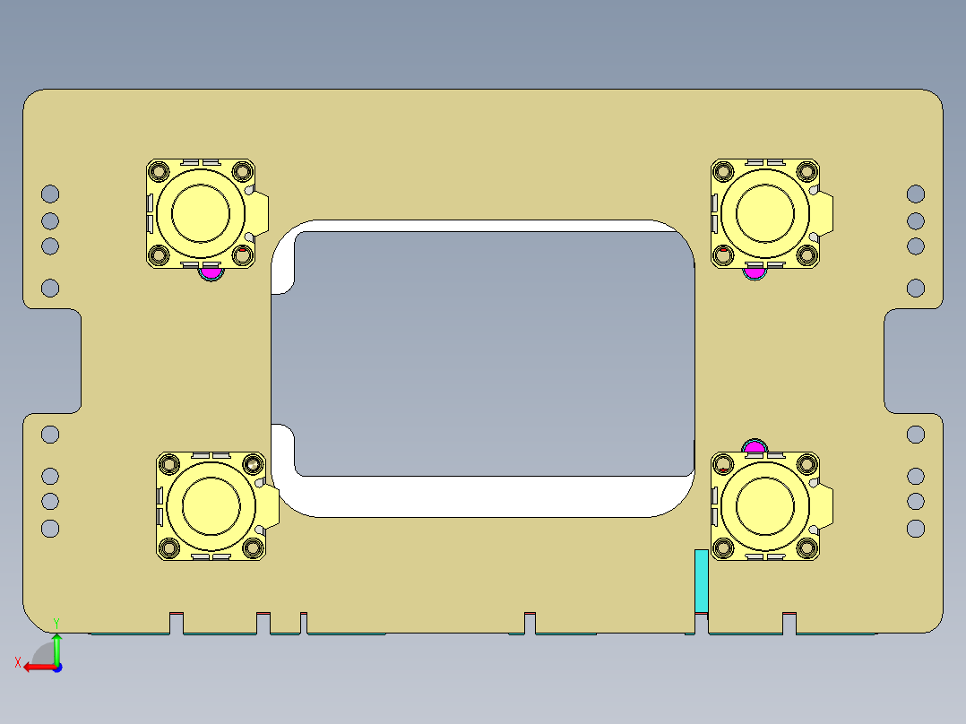 EDA50-笔记本CNC工装夹具三维模型CNC5-190329后视图
