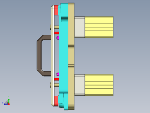 EDA50-笔记本CNC工装夹具三维模型CNC5-190329右视缩略图