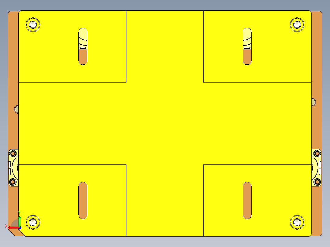 EDB41-C笔记本CNC工装夹具三维模型-CNC5-191113后视图