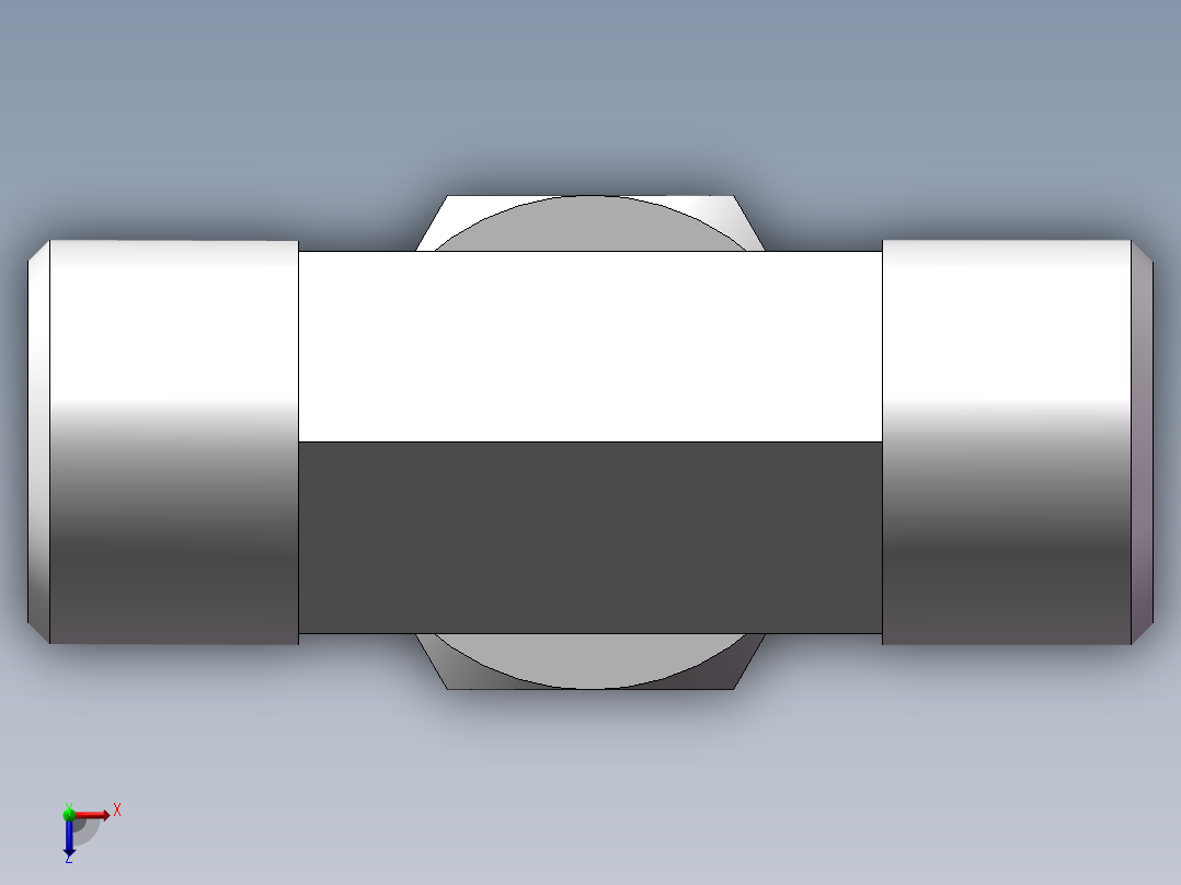 BC+BD 三通组合接头、BD-18俯视图