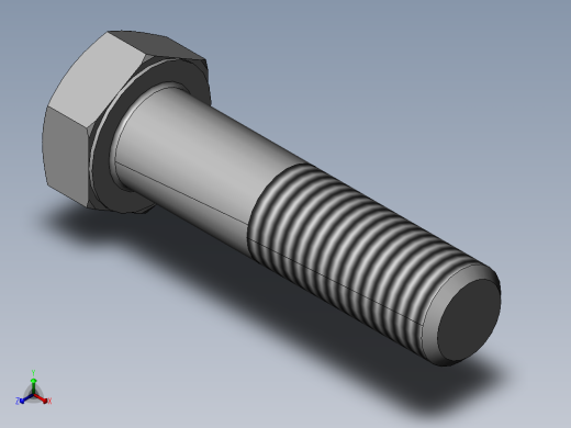 六角头螺栓C级M20×80