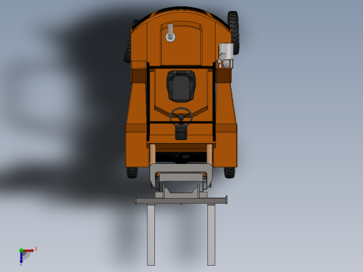 叉车(4)俯视缩略图