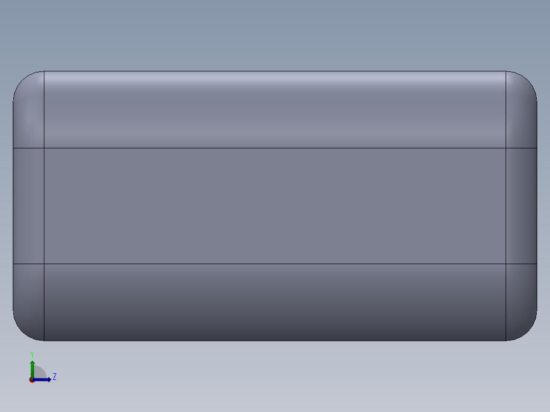 无人机电池左视图